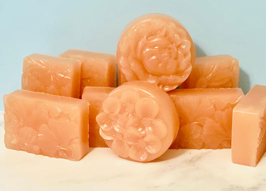 Summer Citrus Pink Clay GlycerinOrganic Soap