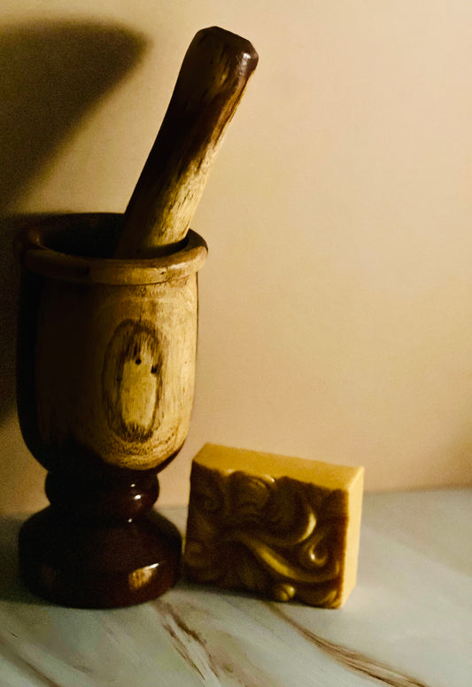 Organic Shea butter with turmeric and Kojic Acid