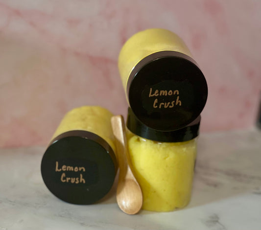 Lemon crush sugar scrub