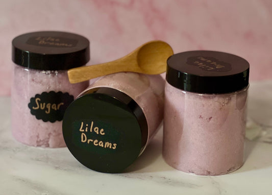 Lilac  dreams, body scrub